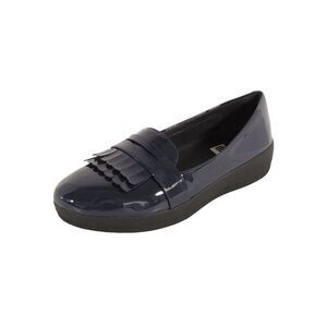 Fitflop Womens 'Sneakerloafer' Fringey Patent Shoes